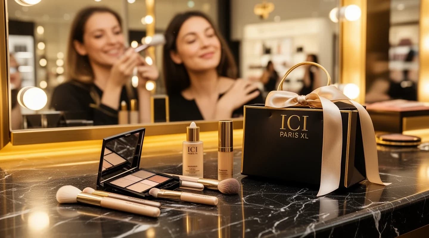 Retouche maquillage gratuite et un cadeau d'anniversaire d'une valeur de 5 €