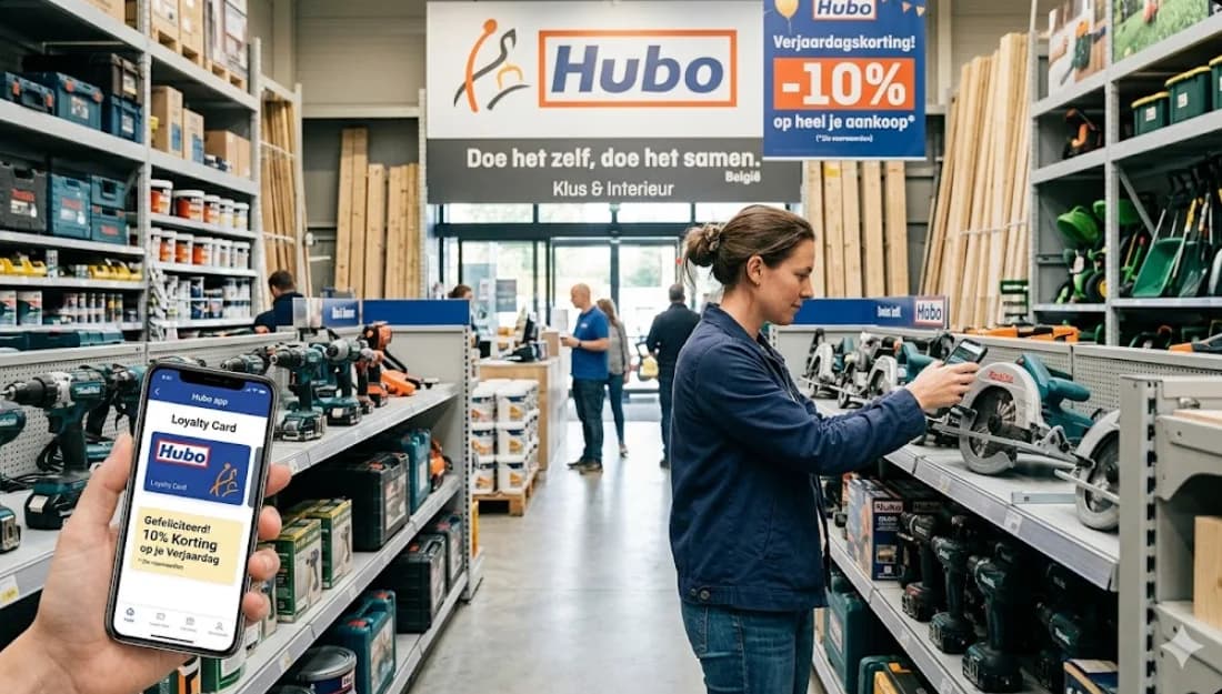 Réduction d'Anniversaire Hubo